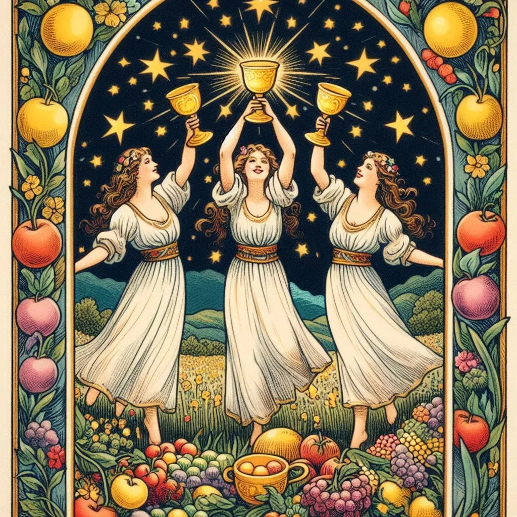 Three of Cups