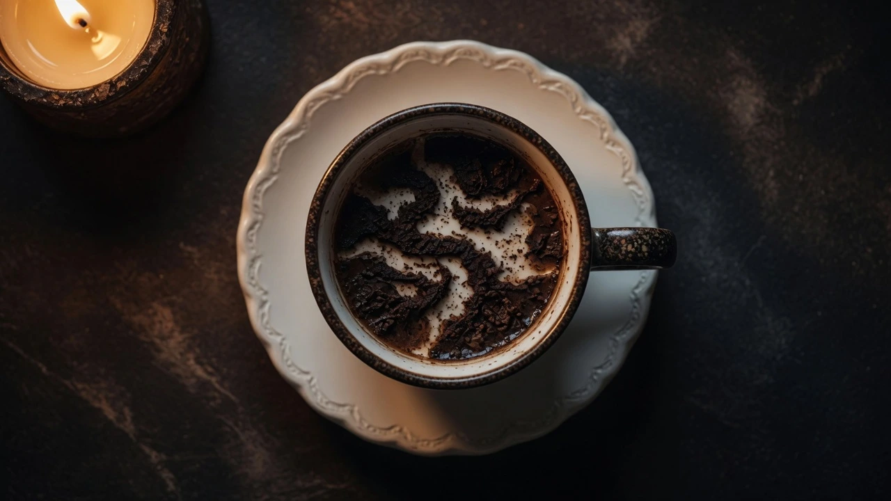 Guida alla lettura dei fondi di caffè — Come leggere i fondi di caffè